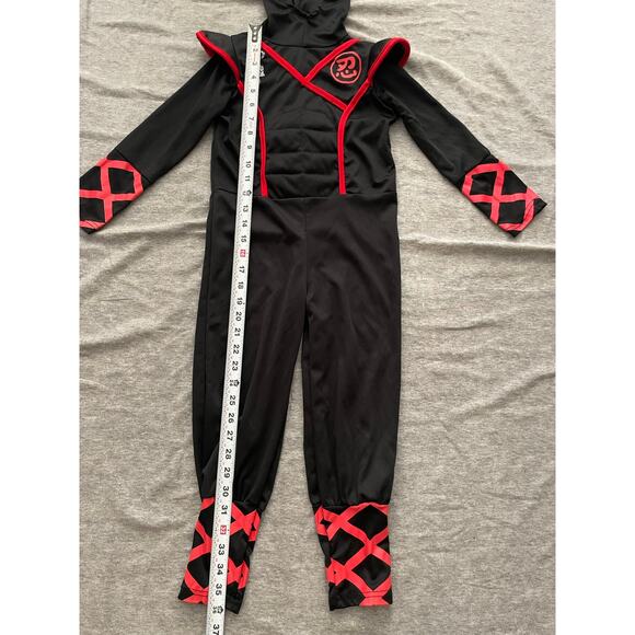 Spooktacular Ninja Kids Size 3T Black Halloween Costume - Picture 8 of 11